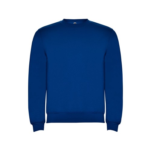 Свитшот с начесом "Clasica" унисекс, королевский синий