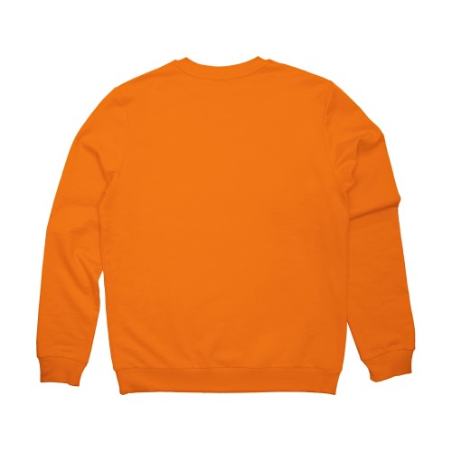 Свитшот "Motion" унисекс с начесом, оранжевый