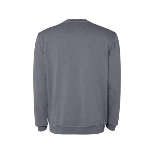 Свитшот «Jaya» унисекс, серо-голубой выстиранный