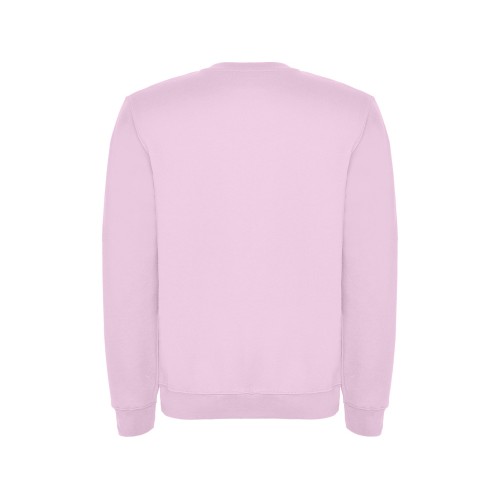 Свитшот с начесом "Clasica" унисекс, светло-розовый