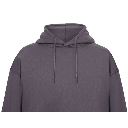 Худи оверсайз «Alpha.01» унисекс, темно-серый