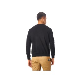 Свитшот "Motion" унисекс с начесом, черный