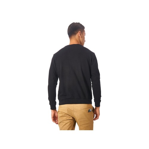 Свитшот "Motion" унисекс с начесом, черный