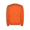 Свитшот с начесом "Clasica" унисекс, оранжевый