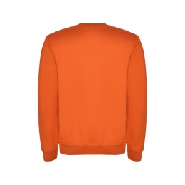 Свитшот с начесом "Clasica" унисекс, оранжевый