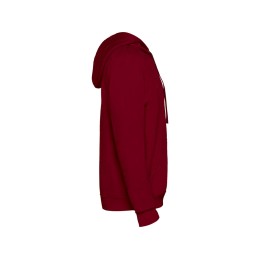 Толстовка с капюшоном "Urban" мужская, гранатовый/серый меланж