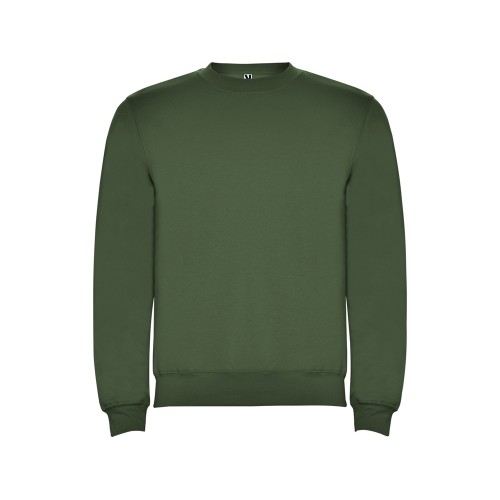 Свитшот с начесом "Clasica" унисекс, хаки