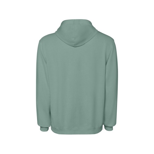 Толстовка с капюшоном «KENIA» унисекс, сине-зеленый выстиранный