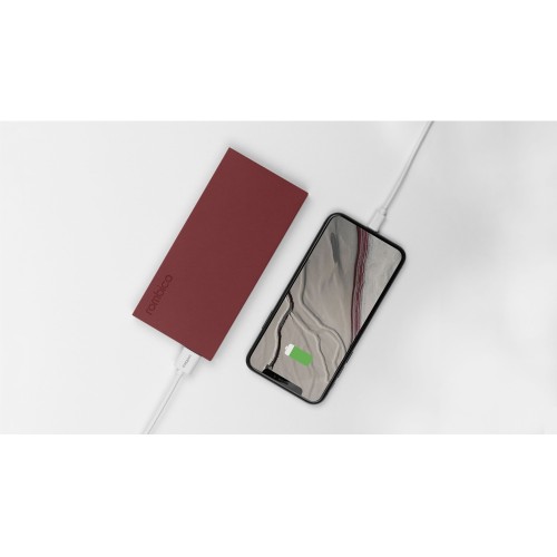 Внешний аккумулятор Rombica NEO ARIA Claret, 10000 мАч, Soft-touch, PD, QCharge, Type-C, бордовый (Р)