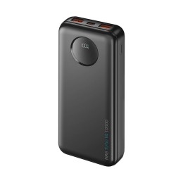 Внешний АКБ NRG Turbo V4 10000 мА-ч, дисплей, черный, Deppa