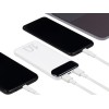 RIVACASE VA2540 (10 000mAh), QC/PD 20W внешний аккумулятор с дисплеем, белый 12/48