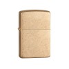 Зажигалка ZIPPO Armor™с покрытием Tumbled Brass, латунь/сталь, золотистая, матовая, 38x13x57 мм