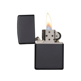 Зажигалка ZIPPO Classic с покрытием Black Matte, латунь/сталь, чёрная, матовая, 38x13x57 мм