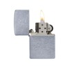 Зажигалка ZIPPO Classic с покрытием Street Chrome™, латунь/сталь, серебристая, матовая, 38x13x57 мм