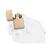 Зажигалка ZIPPO Armor™с покрытием Tumbled Brass, латунь/сталь, золотистая, матовая, 38x13x57 мм