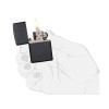 Зажигалка ZIPPO Classic с покрытием Black Matte, латунь/сталь, чёрная, матовая, 38x13x57 мм