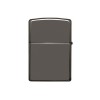 Зажигалка ZIPPO Classic с покрытием Black Ice, латунь/сталь, чёрная, глянцевая, 38x13x57 мм