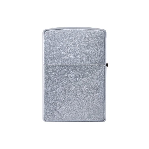 Зажигалка ZIPPO Classic с покрытием Street Chrome™, латунь/сталь, серебристая, матовая, 38x13x57 мм