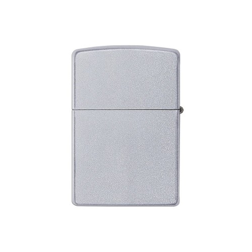 Зажигалка ZIPPO Classic с покрытием Satin Chrome™, латунь/сталь, серебристая, матовая, 38x13x57 мм