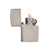 Зажигалка ZIPPO Armor™ c покрытием Brushed Chrome, латунь/сталь, серебристая, матовая, 38x13x57 мм