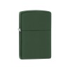 Зажигалка ZIPPO Classic с покрытием Green Matte, латунь/сталь, зелёная, матовая, 38x13x57 мм