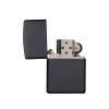 Зажигалка ZIPPO Classic с покрытием Black Matte, латунь/сталь, чёрная, матовая, 38x13x57 мм