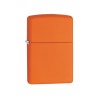 Зажигалка ZIPPO Classic с покрытием Orange Matte, латунь/сталь, оранжевая, матовая, 38x13x57 мм