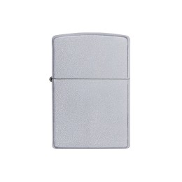Зажигалка ZIPPO Classic с покрытием Satin Chrome™, латунь/сталь, серебристая, матовая, 38x13x57 мм