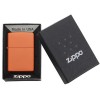 Зажигалка ZIPPO Classic с покрытием Orange Matte, латунь/сталь, оранжевая, матовая, 38x13x57 мм