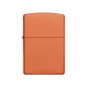 Зажигалка ZIPPO Classic с покрытием Orange Matte, латунь/сталь, оранжевая, матовая, 38x13x57 мм