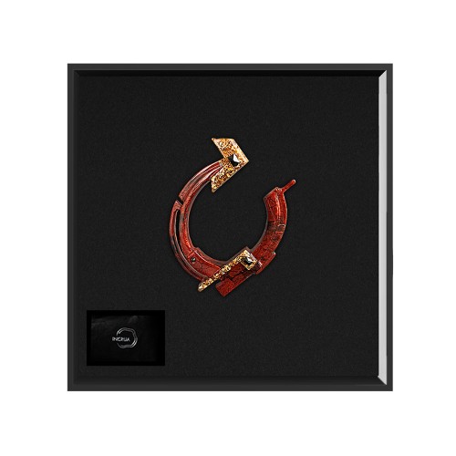 Елочные игрушки (Подкова).Символы года Гранат