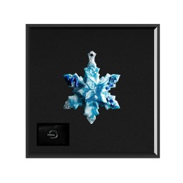 Елочные игрушки (Снежинка) Содалит