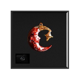 Елочные игрушки (Полумесяц) Гранат