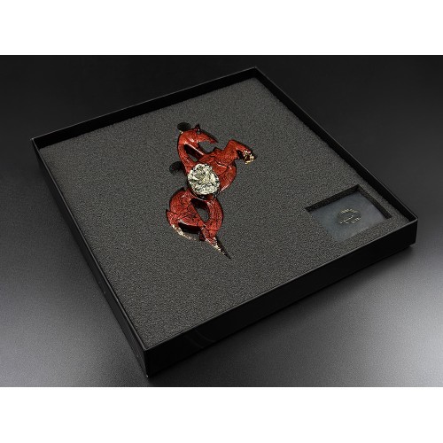 Елочные игрушки (Лошадь).Символы года Гранат