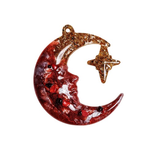 Елочные игрушки (Полумесяц) Гранат