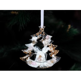 Елочные игрушки (Ель) Розовый кварц