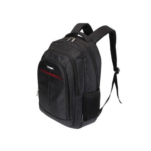 Рюкзак TORBER FORGRAD с отделением для ноутбука 15", чёрный, полиэстер, 46 х 32 x 13 см