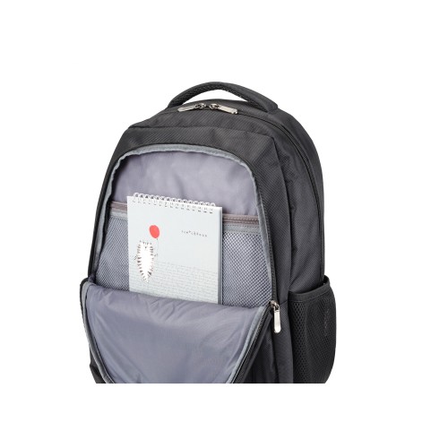 Рюкзак TORBER FORGRAD с отделением для ноутбука 15", чёрный, полиэстер, 46 х 32 x 13 см