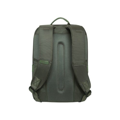 Рюкзак TORBER VECTOR с отделением для ноутбука 15,6", серо-зелёный, полиэстер 840D, 44 х 30 x 9,5 см