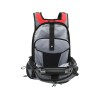 Рюкзак TORBER DRIVE с отделением для ноутбука 15", серый/красный, полиэстер 1680D, 36x17x50 см, 30 л