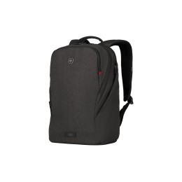 Рюкзак WENGER MX Light 16”, серый, 100% полиэстер, 31х20х44 см, 21 л