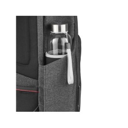 Рюкзак VICTORINOX Architecture Urban2 City Backpack 14'', серый, полиэстер / кожа, 30x19x42 см, 17 л