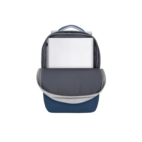 RIVACASE 7567 grey/dark blue рюкзак для ноутбука 17.3" / 6