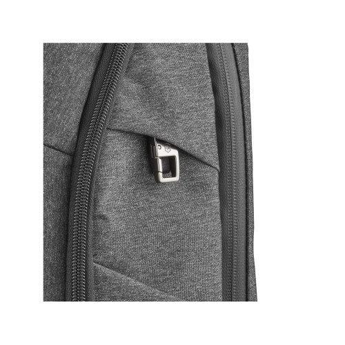 Рюкзак VICTORINOX Architecture Urban2 City Backpack 14'', серый, полиэстер / кожа, 30x19x42 см, 17 л