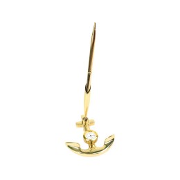 Настольный прибор «Якорь», золотистый