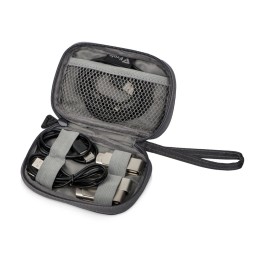 Органайзер для проводов «Keep Organized S», темно-серый (140*100*25)