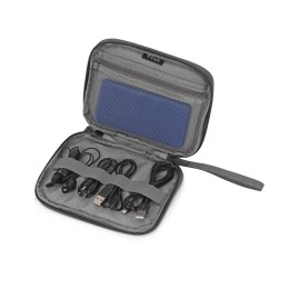 Органайзер для проводов и электроники "Keep Organized M", темно-серый