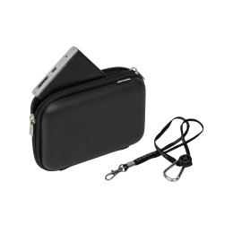 Чехол для жесткого диска из кожзама 9102, черный