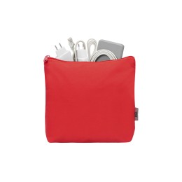 Органайзер для электроники и проводов "Amalia" из полиэстера 300D с подкладкой, красный