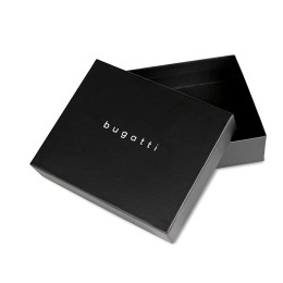 Портмоне для кредитных карт BUGATTI РЕМО | REMO, с защитой данных RFID, коричневое, натуральная воловья кожа, 10,5х1,5х8,2 см